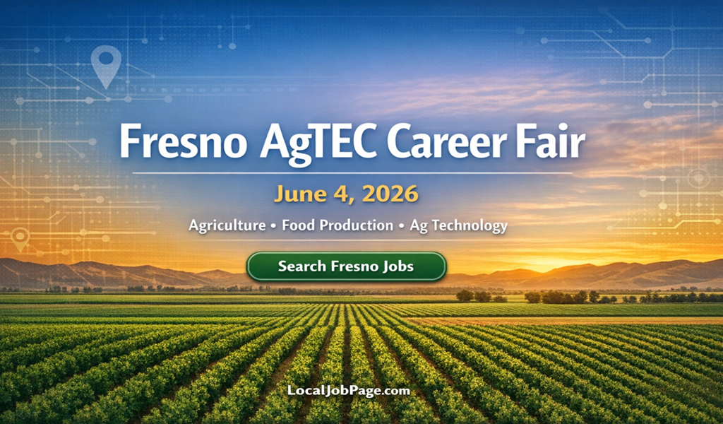 Fresno Job Fairs: 1 Hiring Event Coming Up in June 2026
