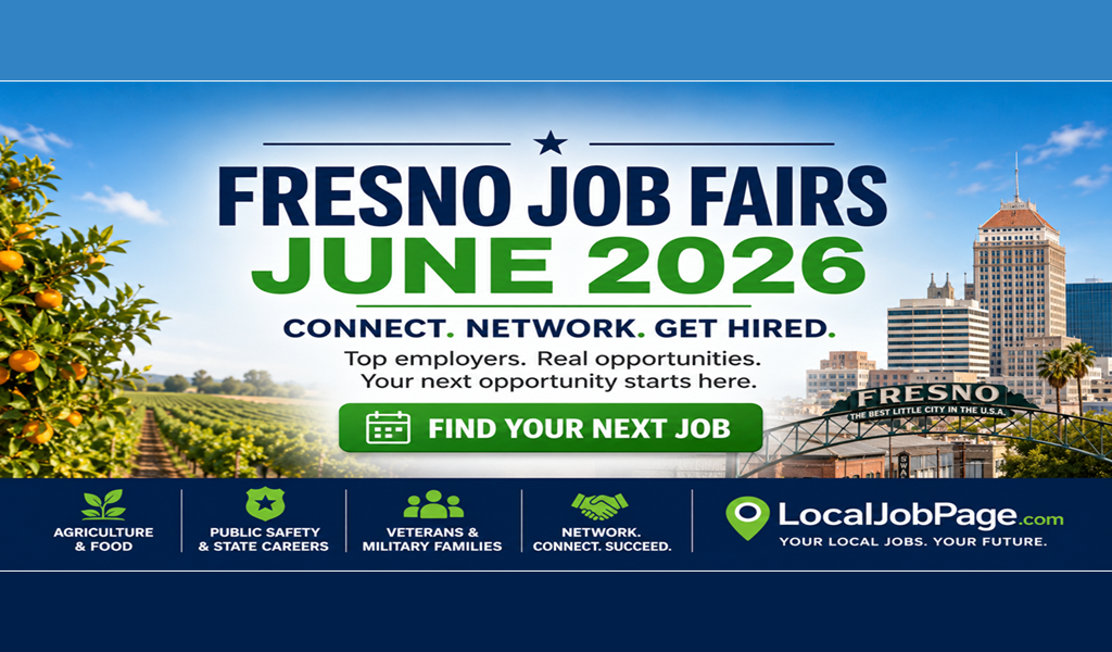 June 2026 Fresno Job Fairs: Hiring Events & Career Fairs in the Central Valley